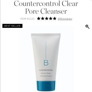 Beauty counter pore control cleanser